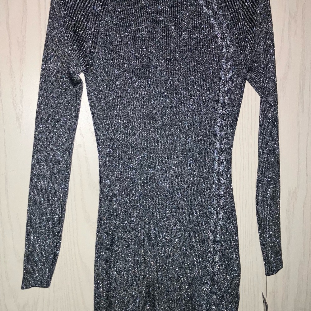 Sparkly Long Sleeve Dress
